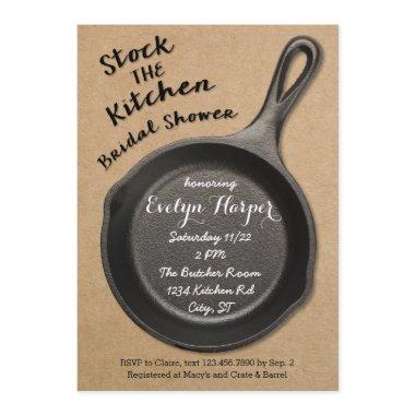 Cast Iron Stock the Kitchen