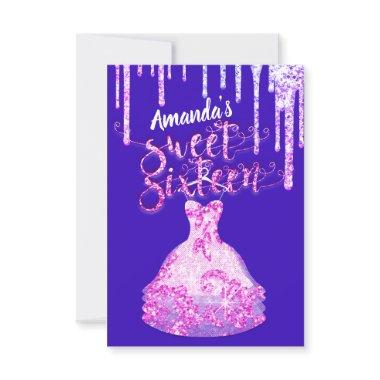 Celebrate in Style with Sweet Sixteen Dress Invitations