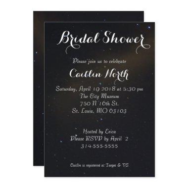 Celestial Dreams Bridal Shower Invitations