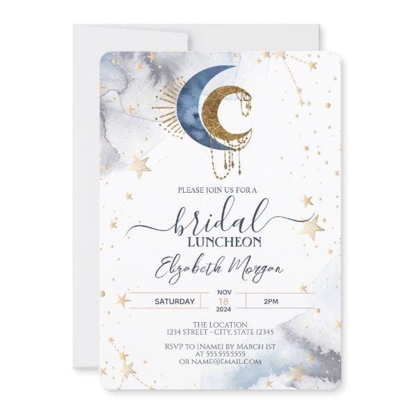 Celestial Moons,Stars Bridal Luncheon
