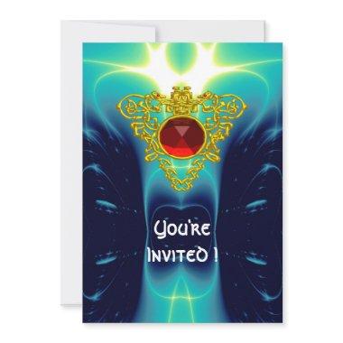 CELTIC HEART bright blue