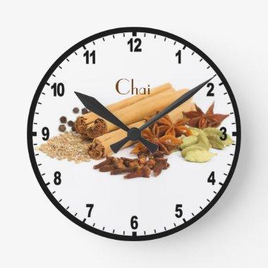Chai Spice Wall Clock