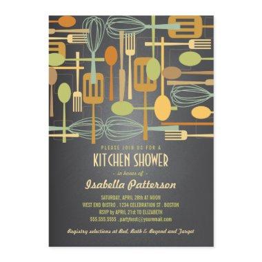Chalkboard Retro Stock the Kitchen