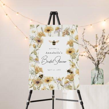 Chamomile & Daisies Bridal Shower Welcome Foam Board