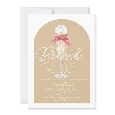 Champagne Boho Arch Brunch & Bubbly