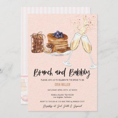 Champagne Bridal Shower | Brunch Invitations