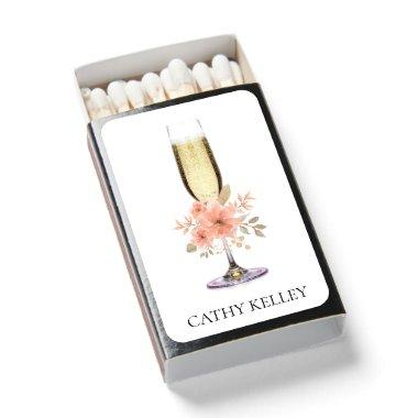 Champagne Brunch and Bubbly  Matchboxes
