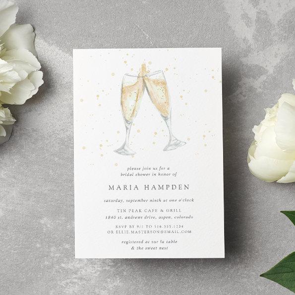 Champagne Toast | Bridal Shower Invitations