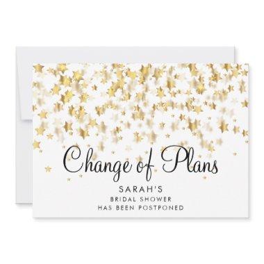 Change of Date Postponed  Gold Stars Save The Date