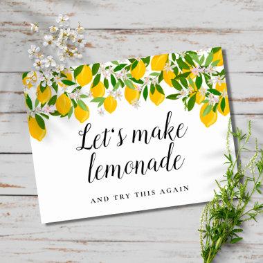 Change of Date Postponed Canceled Event Lemons Post