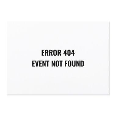 Change of Date Postponed Funny Cancelled Event