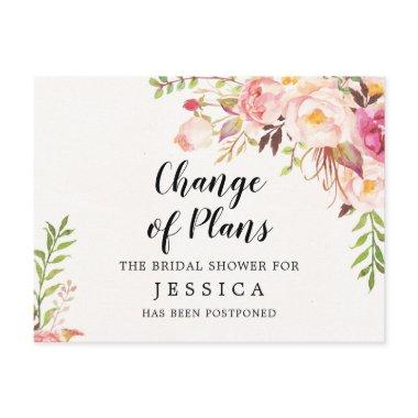 Change of Plans  Postponed Post