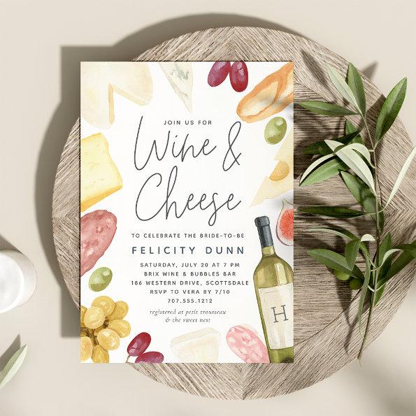 Charcuterie Wine & Cheese
