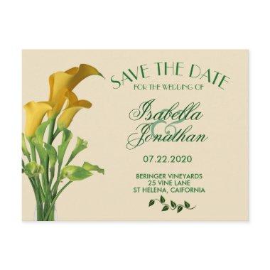 Charming Calla Lily Wedding Bridal Shower Invitations