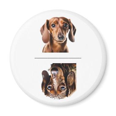 Charming Dachshund Clean/Dirty Dishwasher Magnet