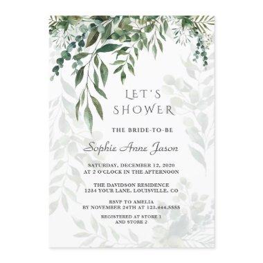 Charming Watercolor Greenery