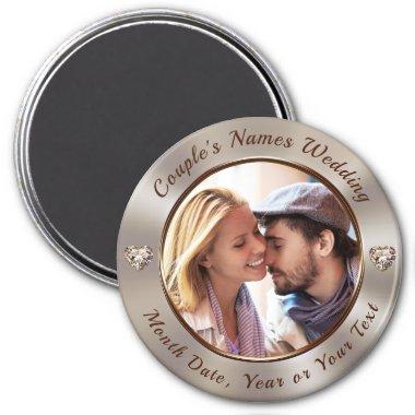 Cheap Wedding Favors for Guests or Bridal Shower Magnet