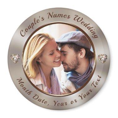 Cheap Wedding Favors for Guests or Bridal Shower Magnet