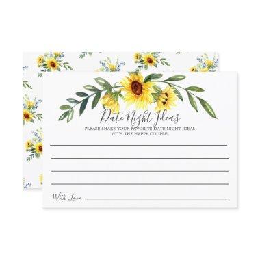 Cheerful Yellow Sunflower Date Night Ideas