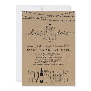 Cheers & Beer Couple's Shower / Rehearsal Dinner