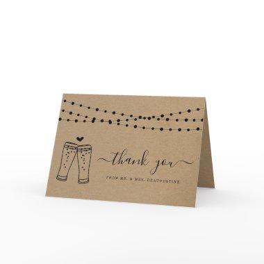 Cheers & Beers Toast & String Lights Thank You Car