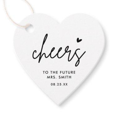 Cheers Future Mrs Modern  Favor Tags