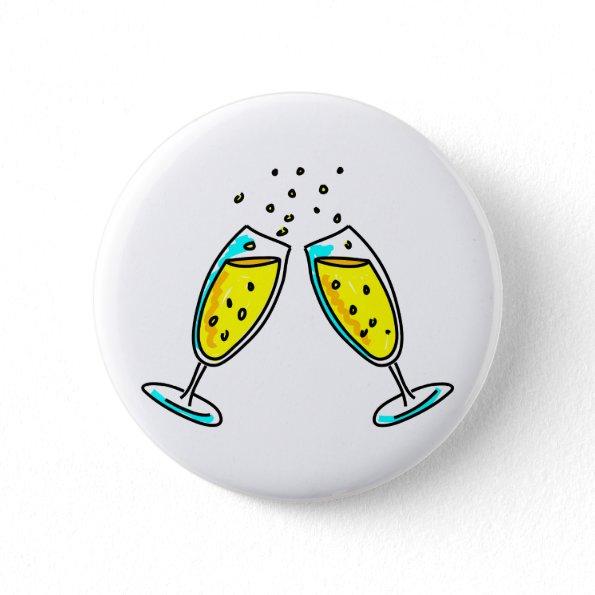 Cheers Pinback Button