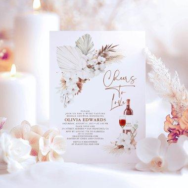 Cheers To Love Boho Pampas Grass