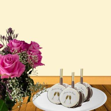 Cheers To Love Champagne Glasses Cake Pops