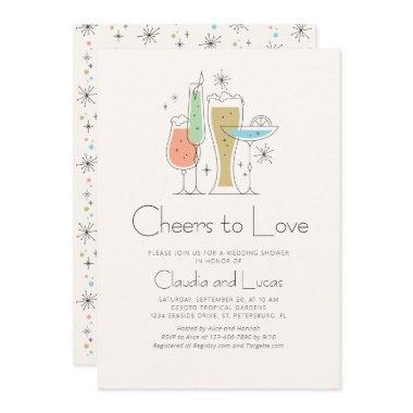 Cheers to Love Couples Wedding Shower