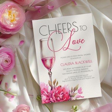 Cheers to Love Magenta Champagne