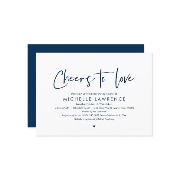 Cheers to love, Modern Casual  Invita
