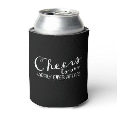 Cheers to our Happily Ever After | Wedding Can Cooler