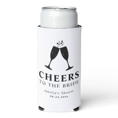 Cheers to the Bride Brunch & Bubbly  Seltzer Can Cooler