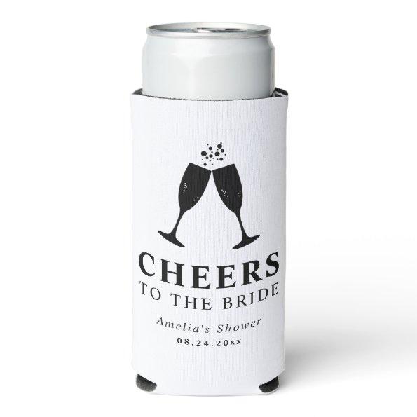 Cheers to the Bride Brunch & Bubbly  Seltzer Can Cooler