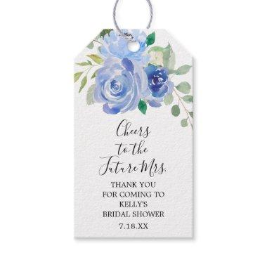 Cheers to the future Mrs bridal shower champagne  Gift Tags