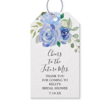 Cheers to the future Mrs  champagne  Gift Tags