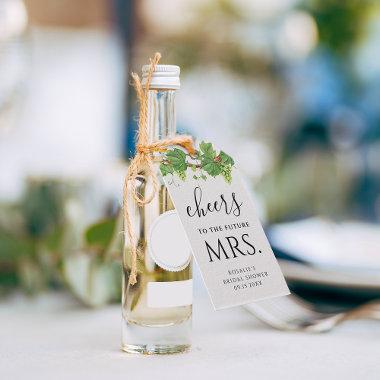 Cheers To The Future Mrs. Wine  Gift Tags