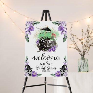 Cheers Witches Bridal Shower Welcome Sign