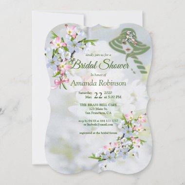 Cherry Blossom Bridal Shower Invitations