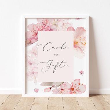 Cherry blossom elegant Invitations and gifts poster