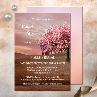 Cherry Blossom Orchard Bridal Shower Invitations