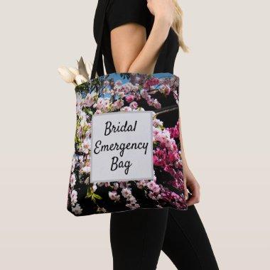 Cherry Blossom Wedding Bridal Emergency Bag