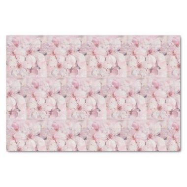 Cherry Blossoms and Musical Notes Tissue Paper