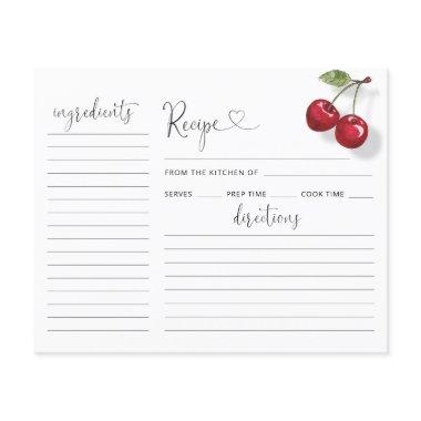 Cherry  Recipe