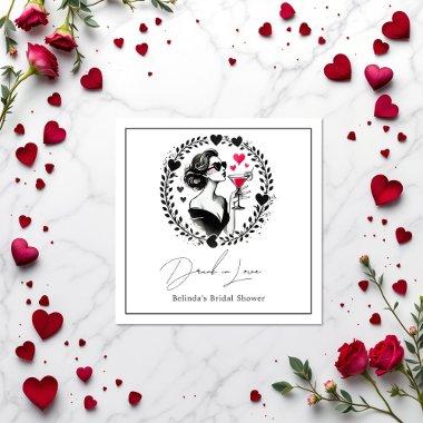 Chic Cocktail Drunk in Love  Napkins