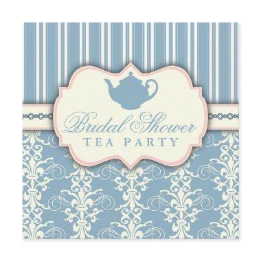 Chic Damask & Stripe  Tea