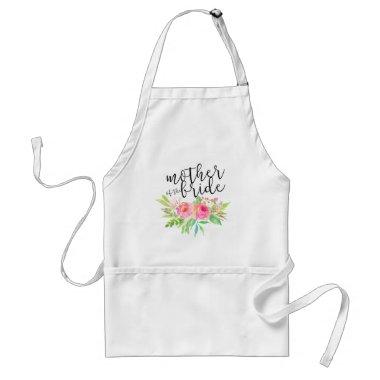 Chic Floral|Mother of the Bride Adult Apron