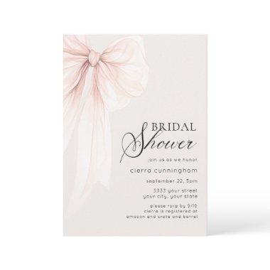 Chic Ivory Coquette Bow