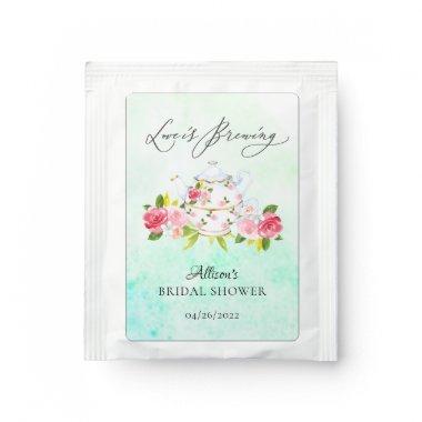 Chic Teapot Floral  Tea Bag Drink Mix